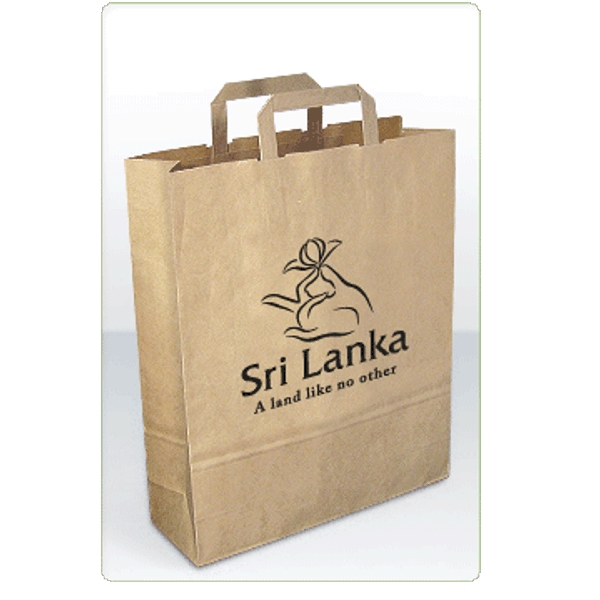 Boutique Bag L van gerecycled papier - ca. 320x400x110 mm